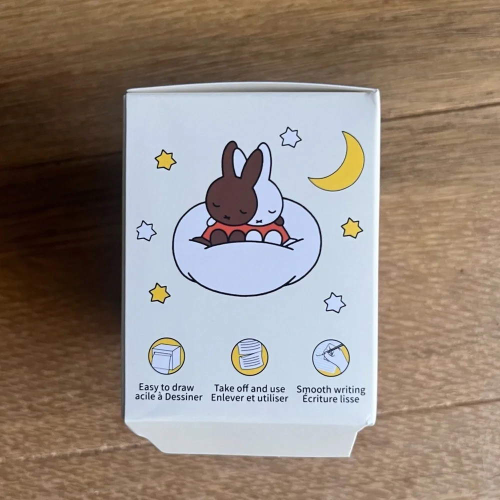 🎉🎉 Miffy Kawaii Moon Label Sticker Roll Stationery